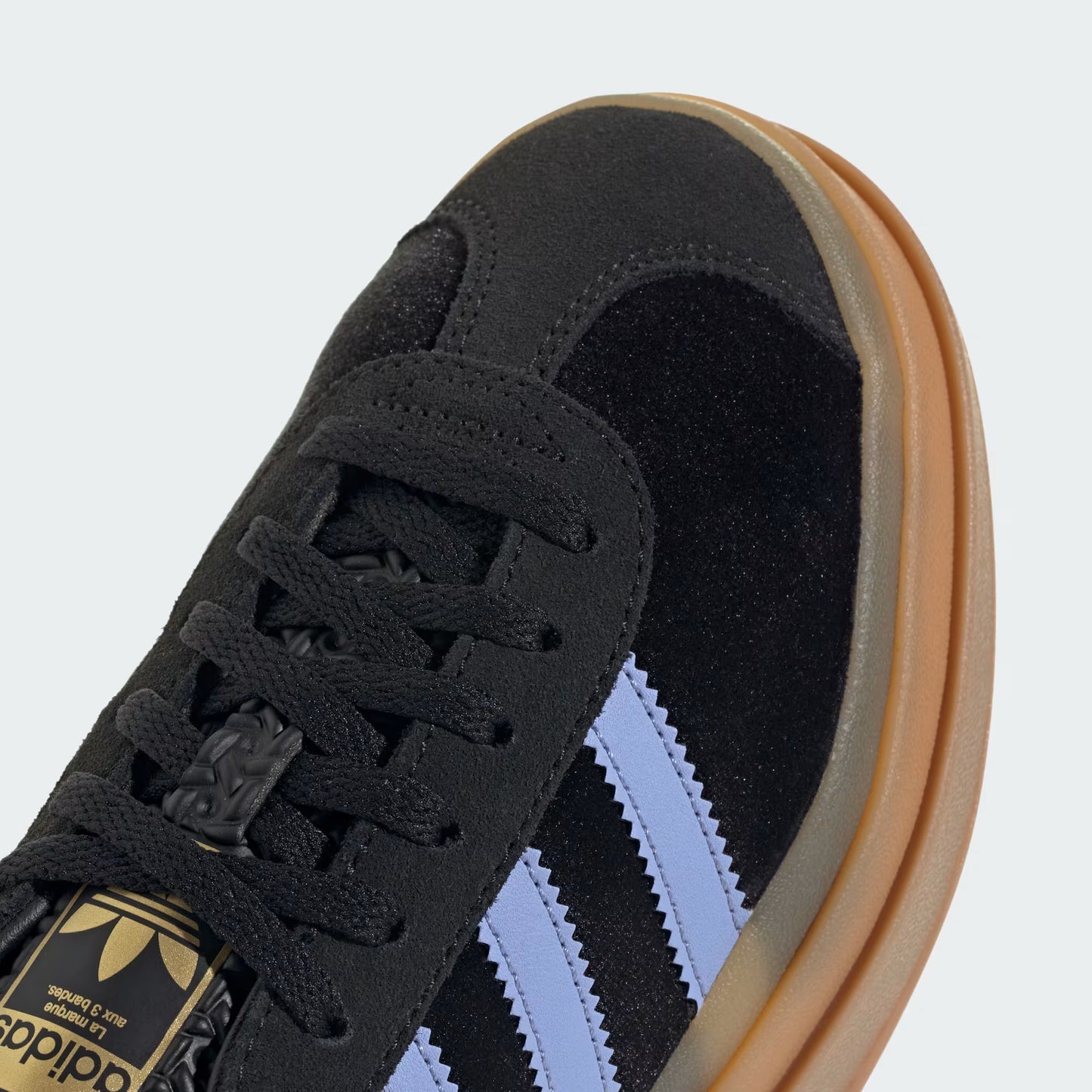 adidas Gazelle Bold - GS - Core Black Blue Spark