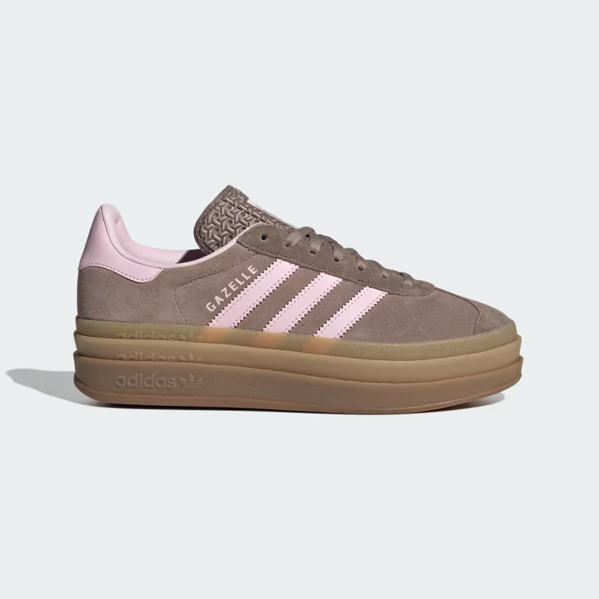 adidas Gazelle Bold - Women's - Trace Brown Clear Pink