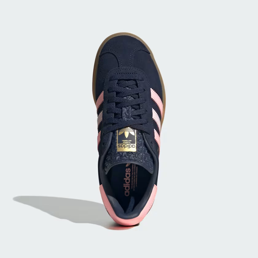 adidas Gazelle Bold - GS - Night Indigo Glow Pink Sneaxx adidas Gazelle Bold - GS - Night Indigo Glow Pink Sneaxx