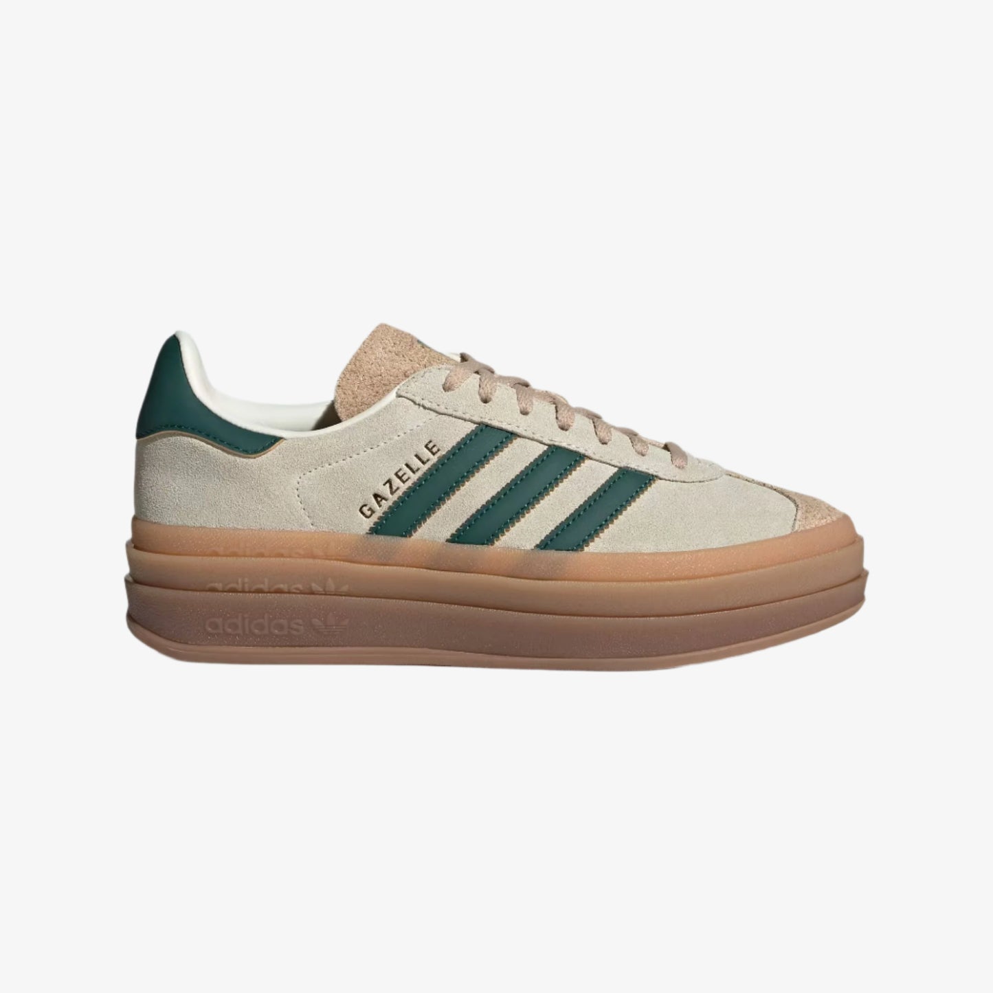 adidas Gazelle Bold - Women's - Magic Beige Collegiate Green