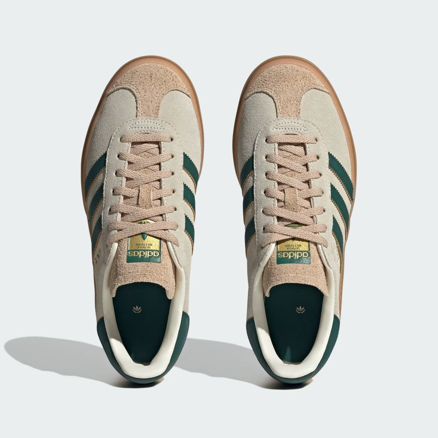 adidas Gazelle Bold - Women's - Magic Beige Collegiate Green