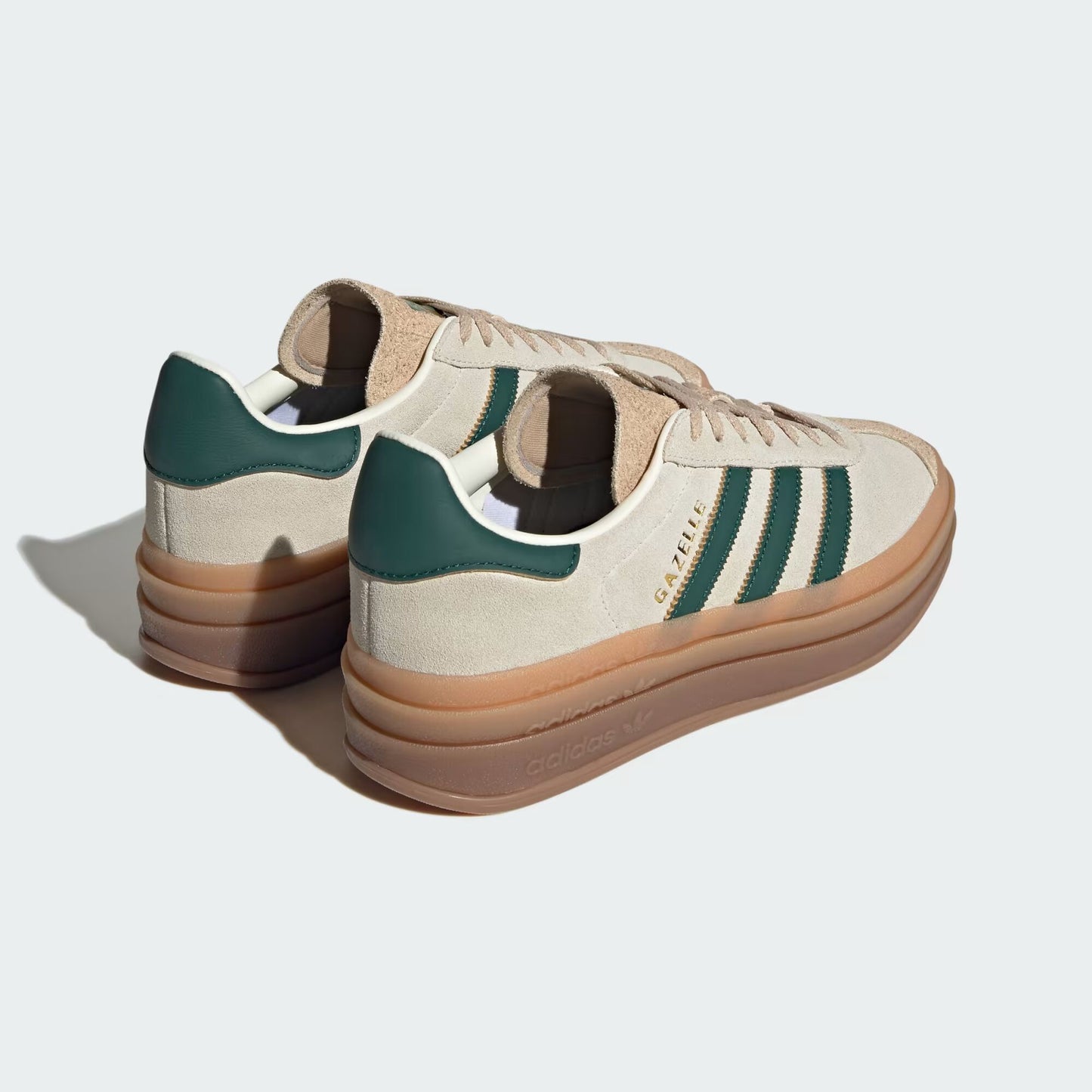 adidas Gazelle Bold - Women's - Magic Beige Collegiate Green