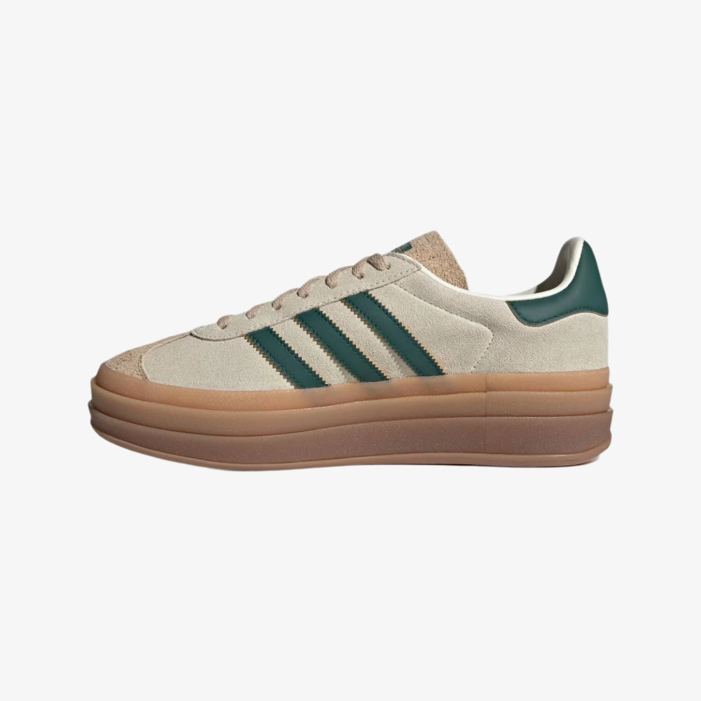 adidas Gazelle Bold - Women's - Magic Beige Collegiate Green