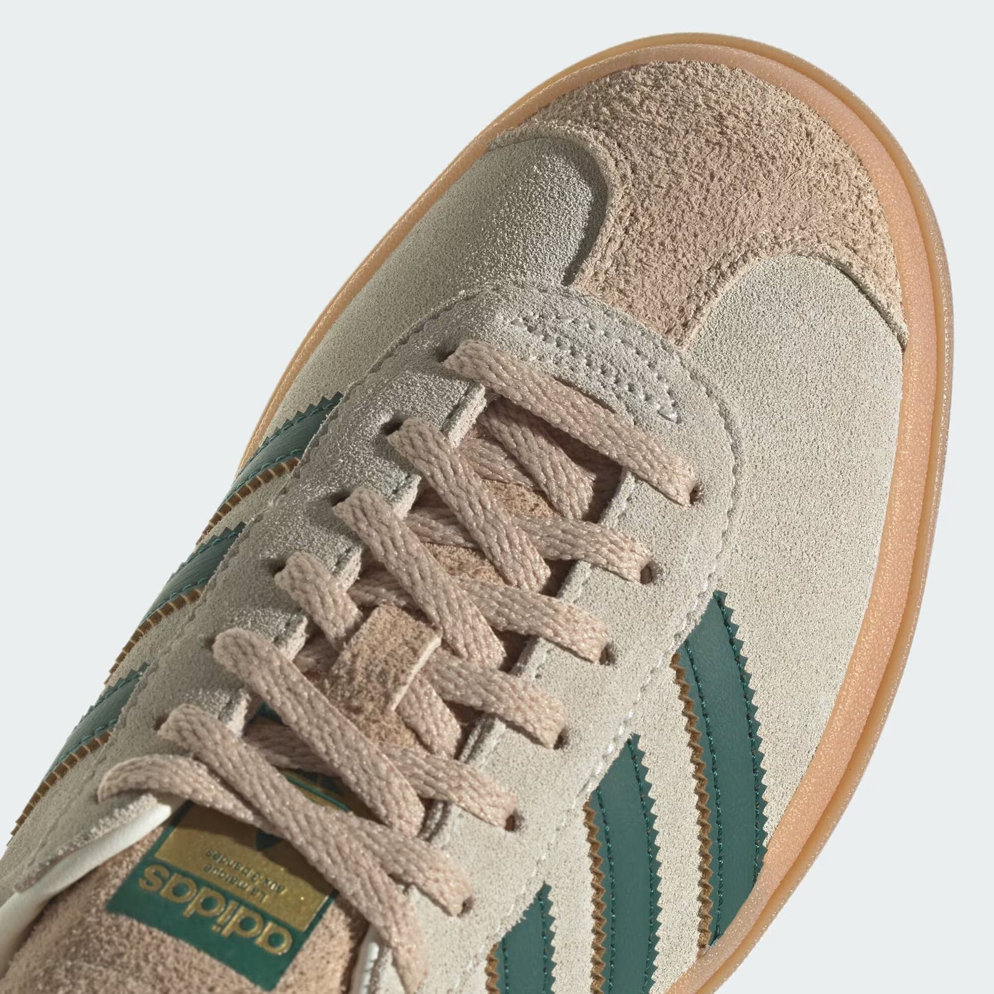 adidas Gazelle Bold - Women's - Magic Beige Collegiate Green