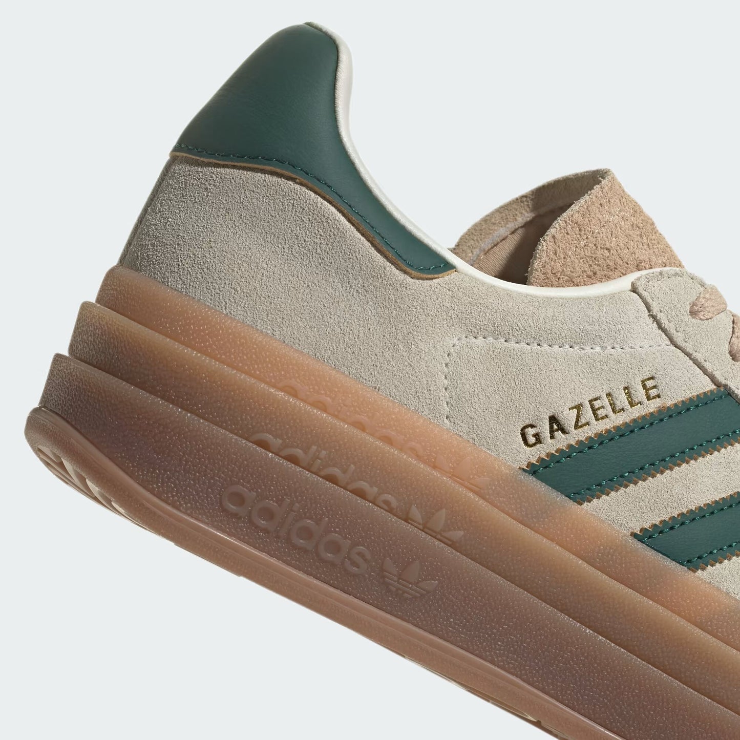 adidas Gazelle Bold - Women's - Magic Beige Collegiate Green
