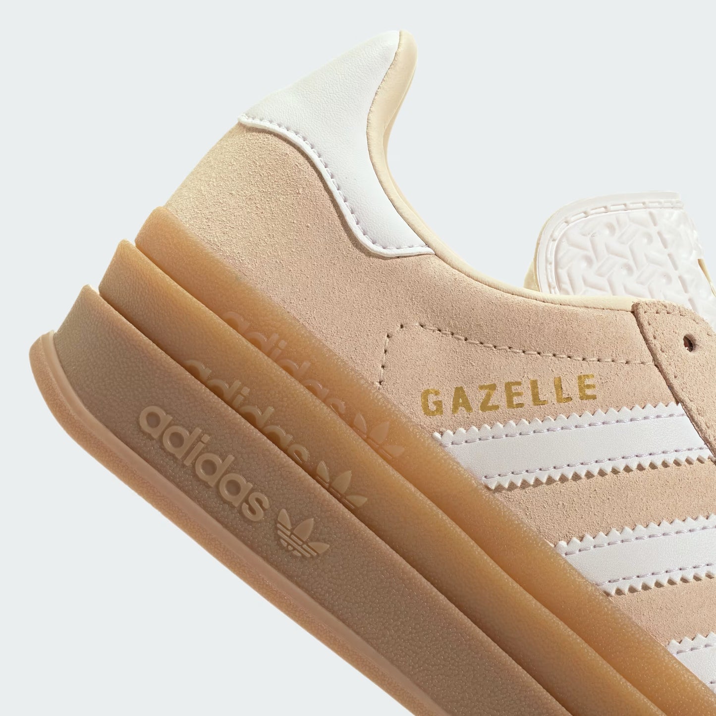 adidas Gazelle Bold - GS - Wonder White Gold