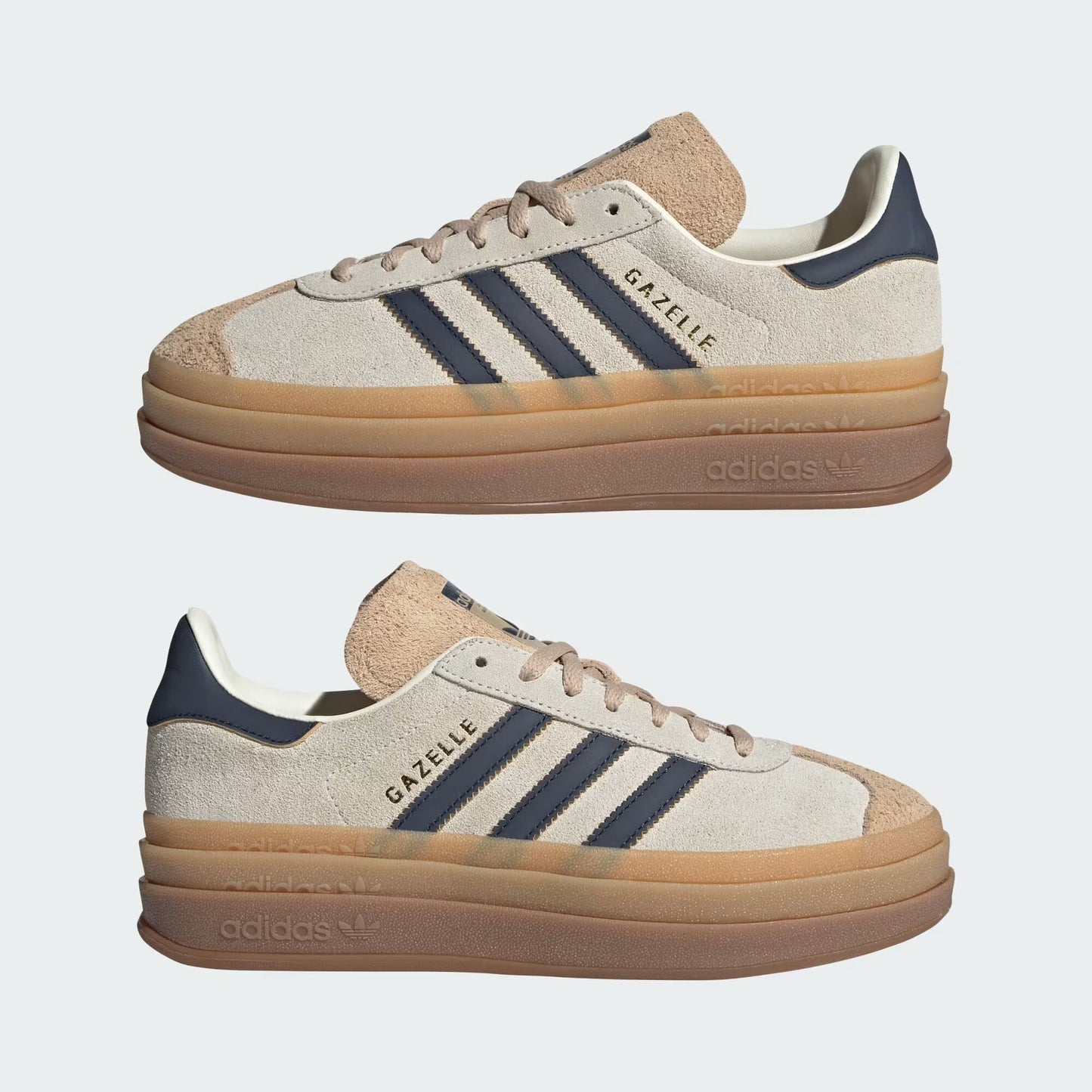 adidas Gazelle Bold - Women's - Cream Night Indigo