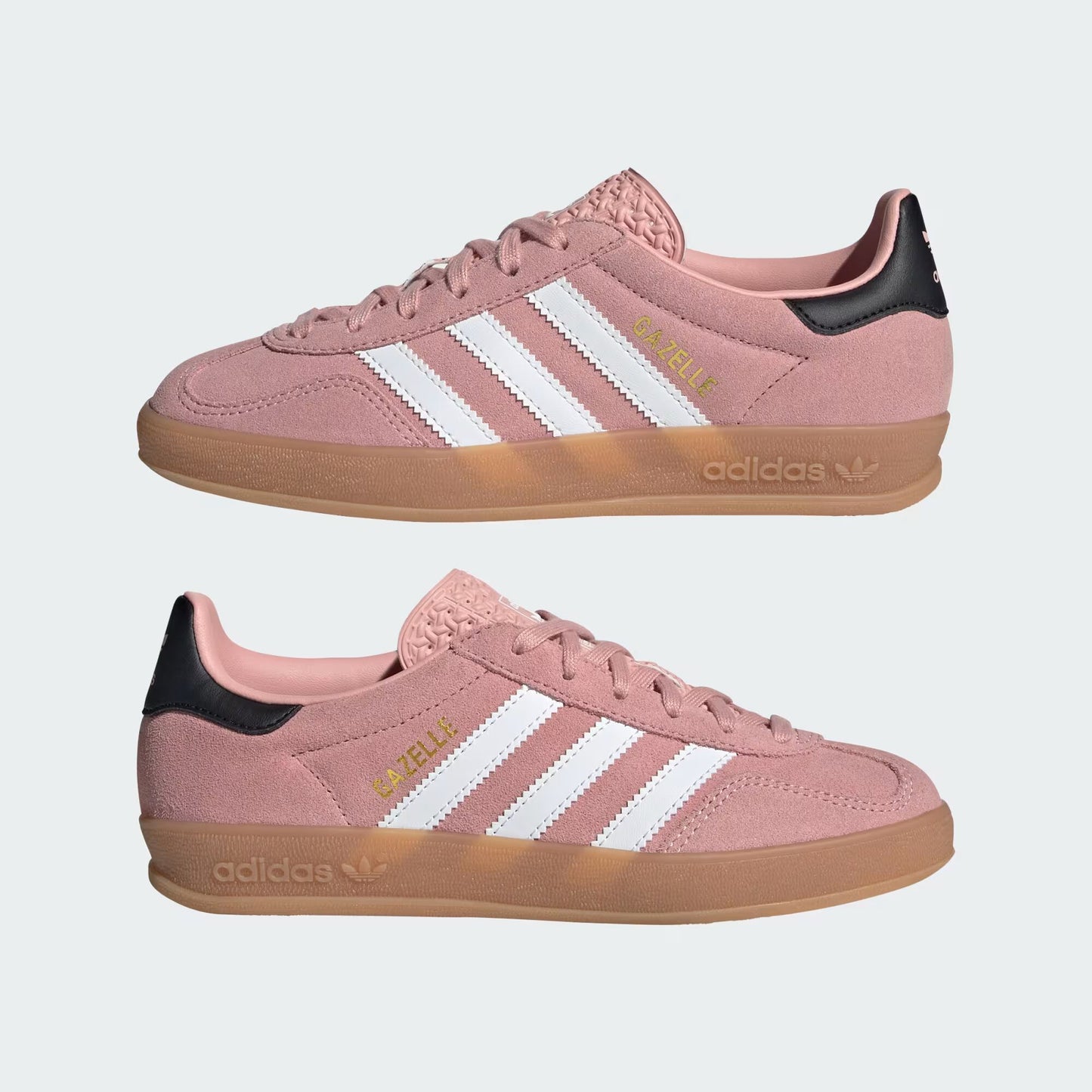 adidas Gazelle Indoor - GS - Wonder Mauve Cloud White