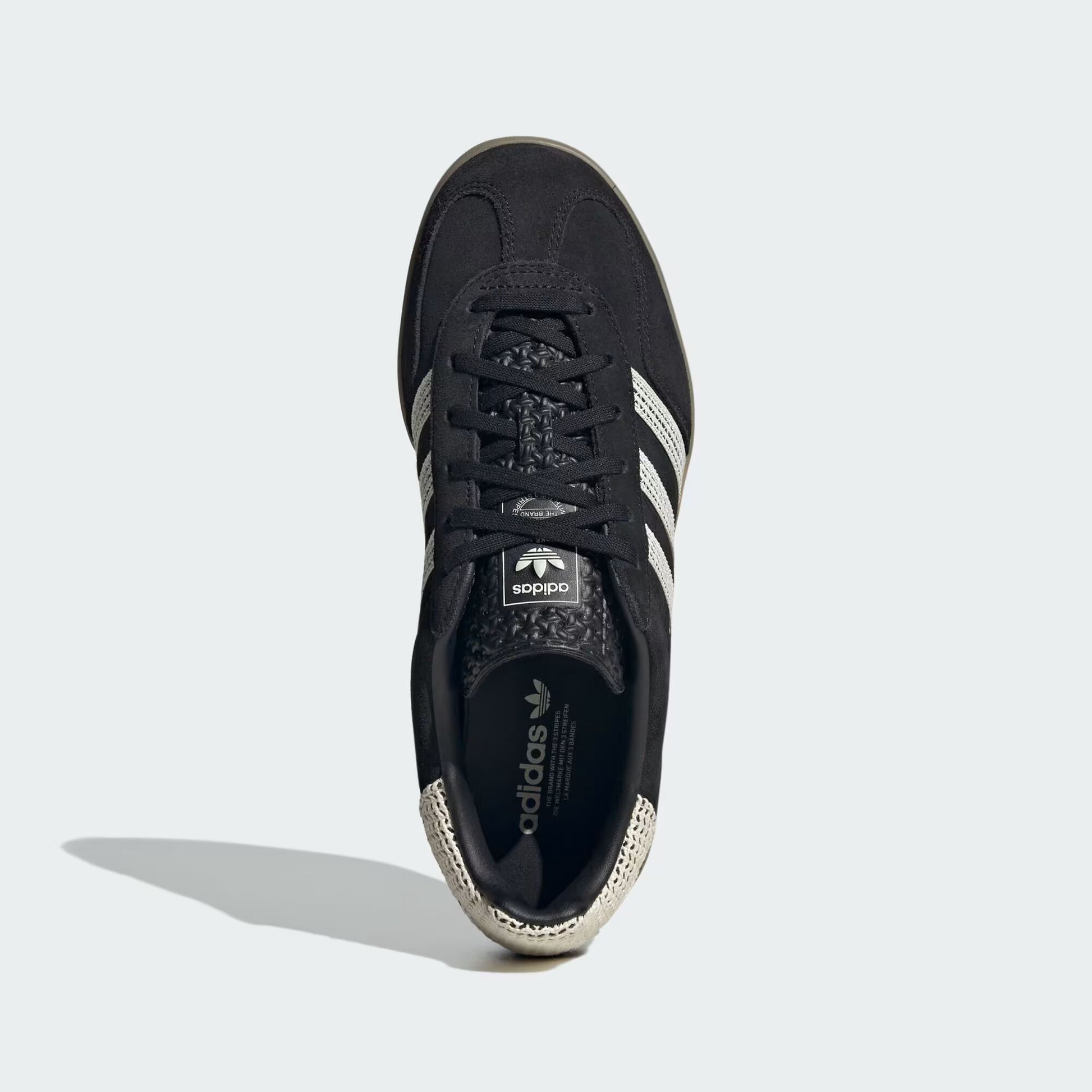 adidas Gazelle Indoor Dames Core Zwart Wonder Wit – Sneaxx