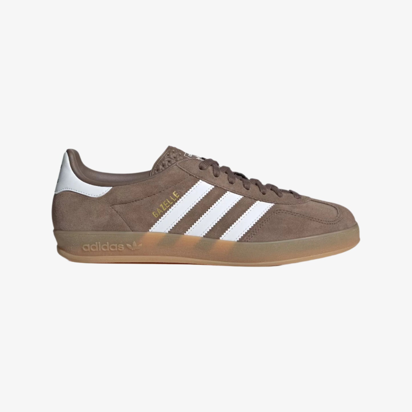 adidas Gazelle Indoor - Unisex - Earth Strata White Gold Metallic