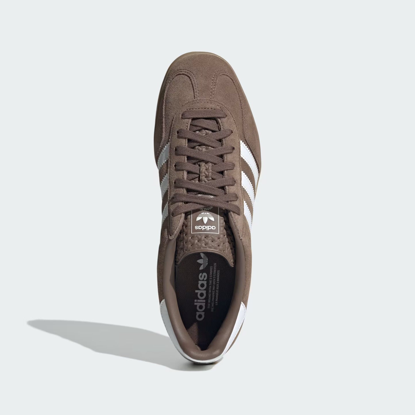 adidas Gazelle Indoor - Unisex - Earth Strata White Gold Metallic