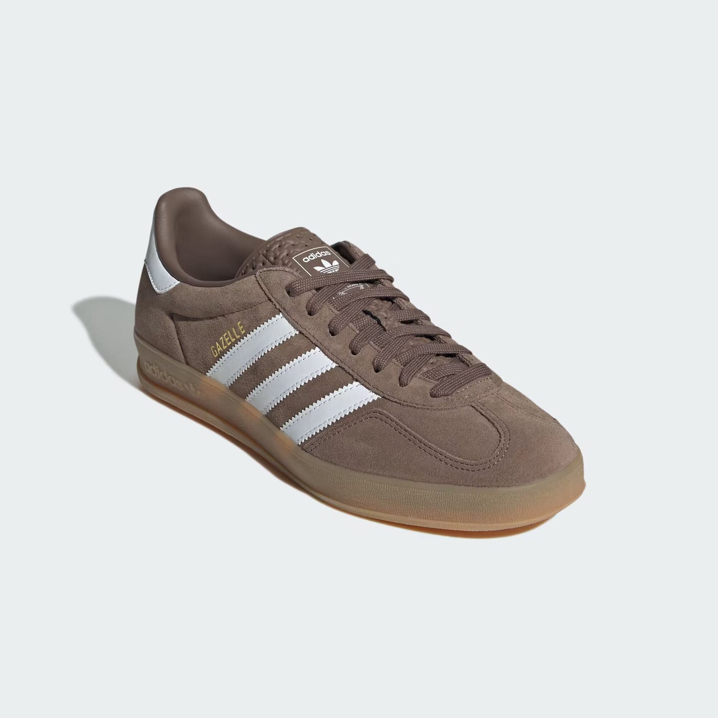 adidas Gazelle Indoor - Unisex - Earth Strata White Gold Metallic