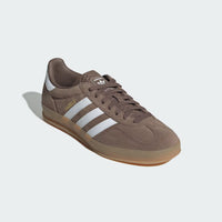 adidas Gazelle Indoor - Unisex - Earth Strata White Gold Metallic