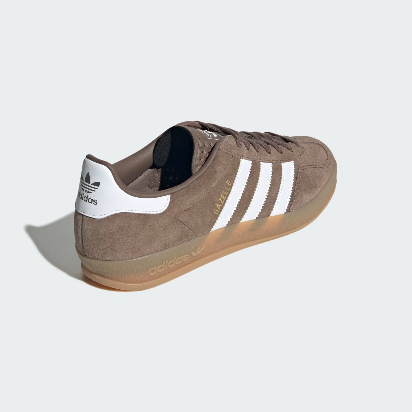 adidas Gazelle Indoor - Unisex - Earth Strata White Gold Metallic