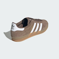 adidas Gazelle Indoor - Unisex - Earth Strata White Gold Metallic
