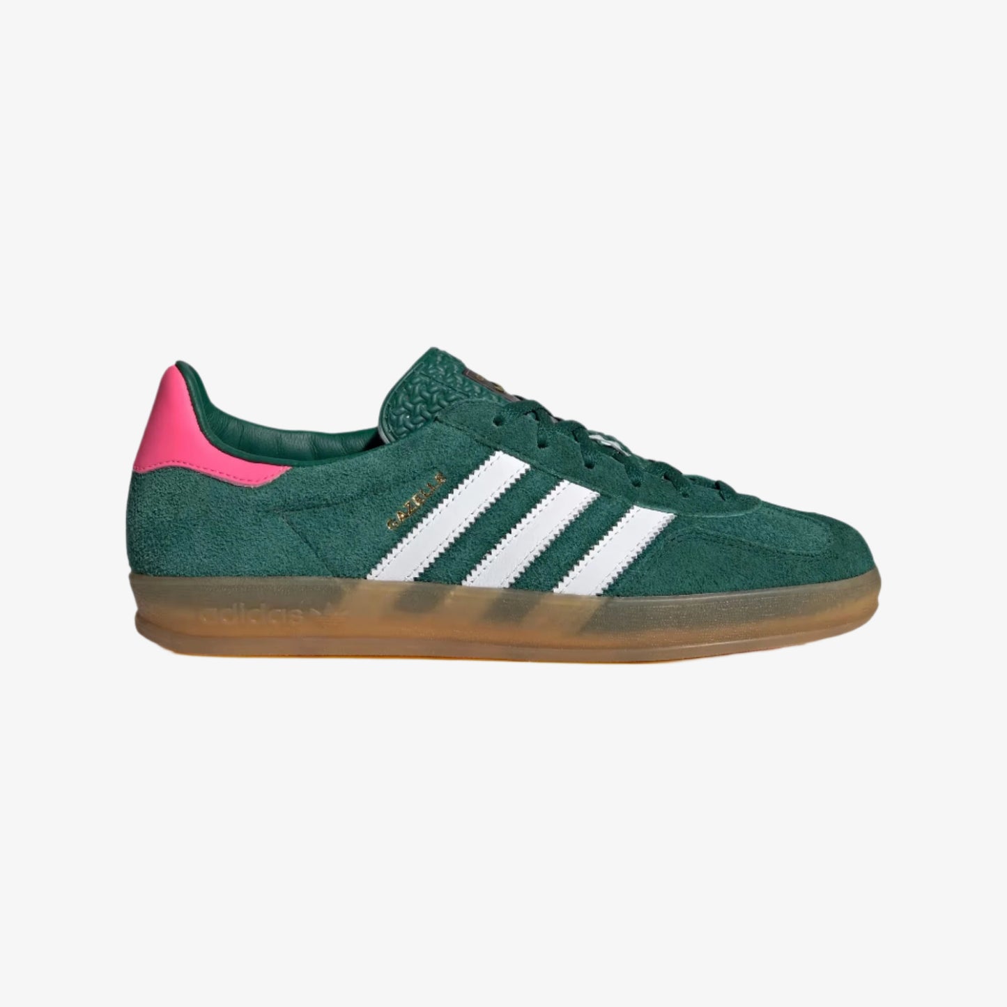 adidas Gazelle Indoor - Women's - Collegiate Green Lucid Pink