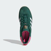 adidas Gazelle Indoor - Women's - Collegiate Green Lucid Pink