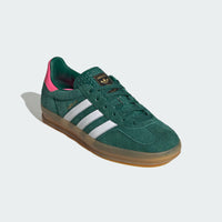 adidas Gazelle Indoor - Women's - Collegiate Green Lucid Pink