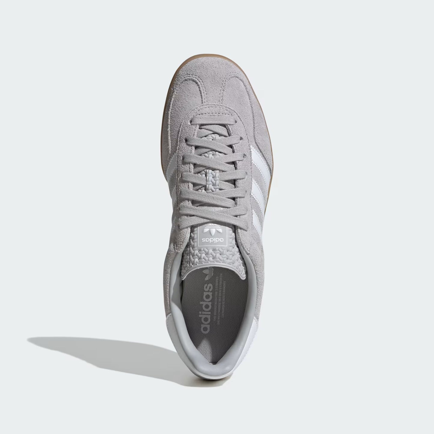 adidas Gazelle Indoor - Unisex - Grey Cloud White Gold Metallic
