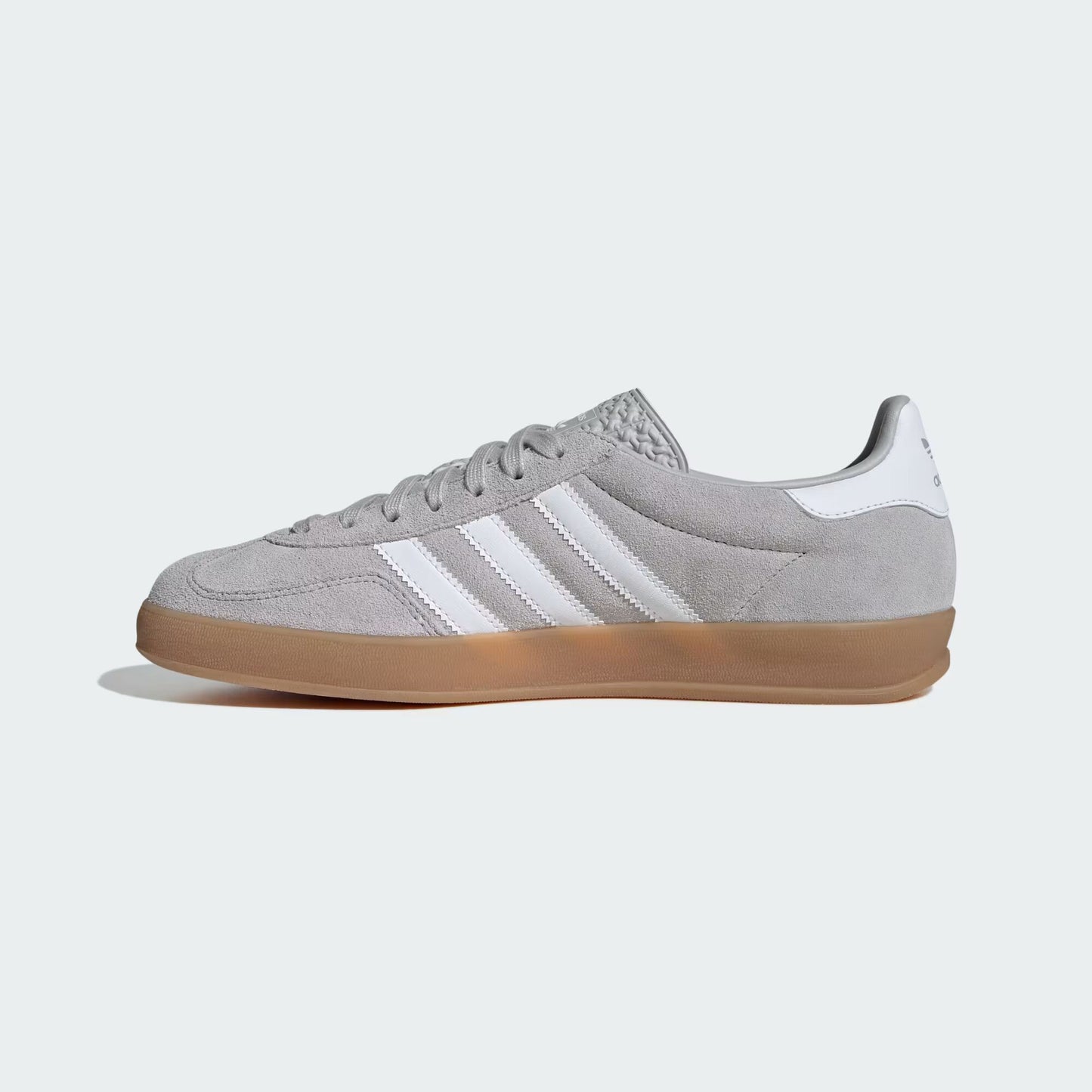 adidas Gazelle Indoor - Unisex - Grey Cloud White Gold Metallic
