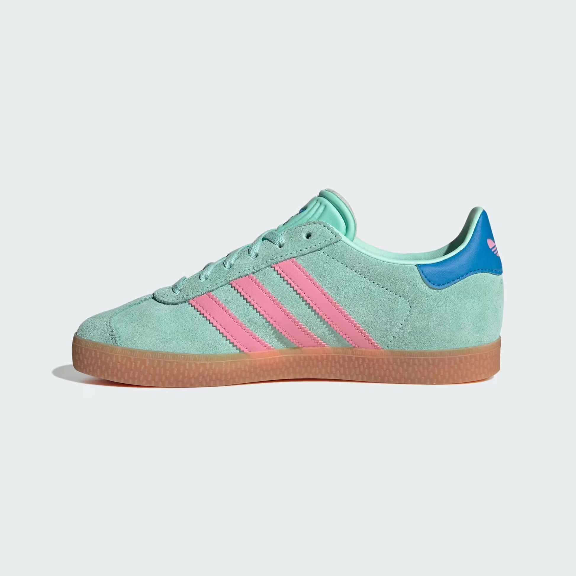 adidas Gazelle - GS - Clear Mint Bliss Pink Bright Sneaxx adidas Gazelle - GS - Clear Mint Bliss Pink Bright Sneaxx