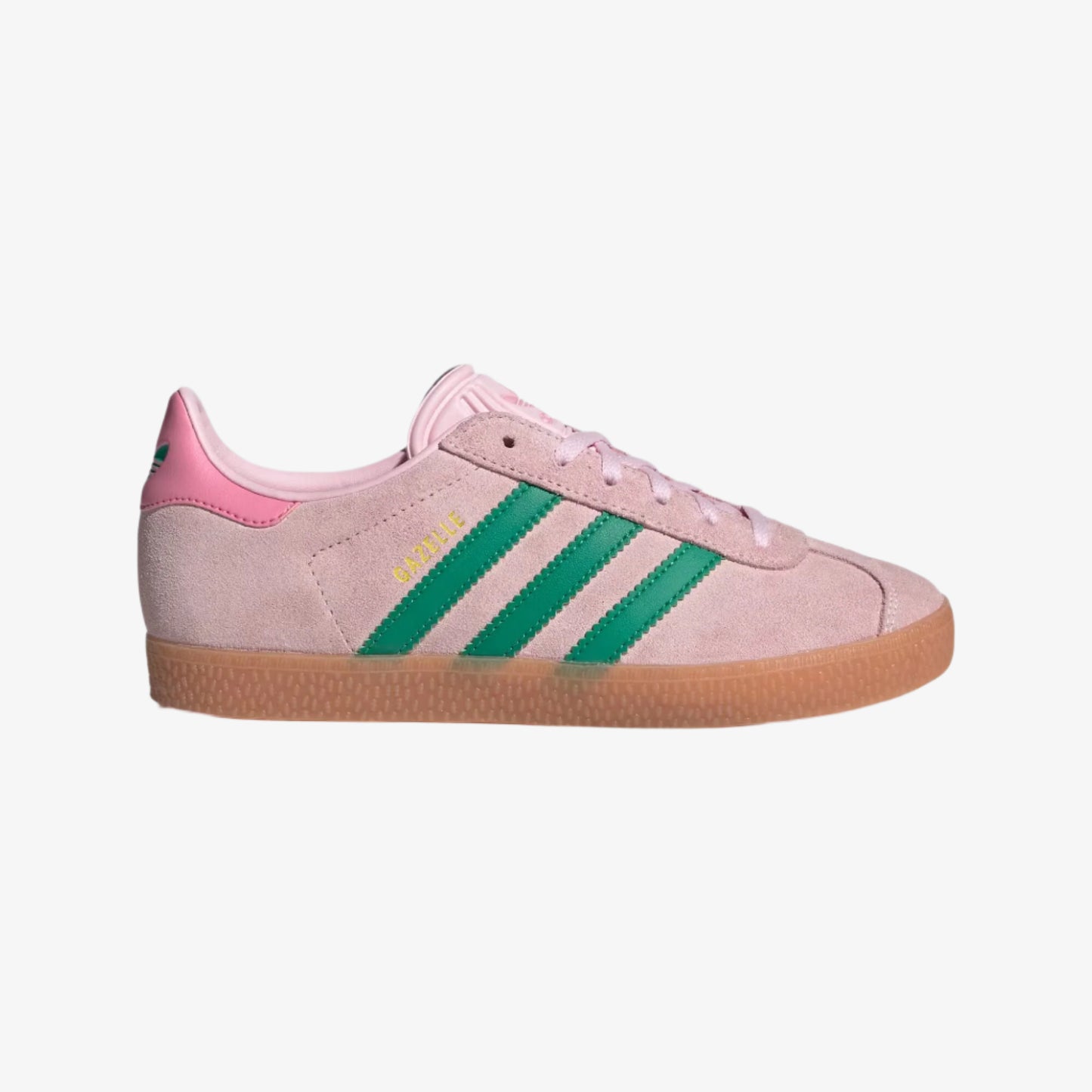 adidas Gazelle - GS - Clear Pink Court Green