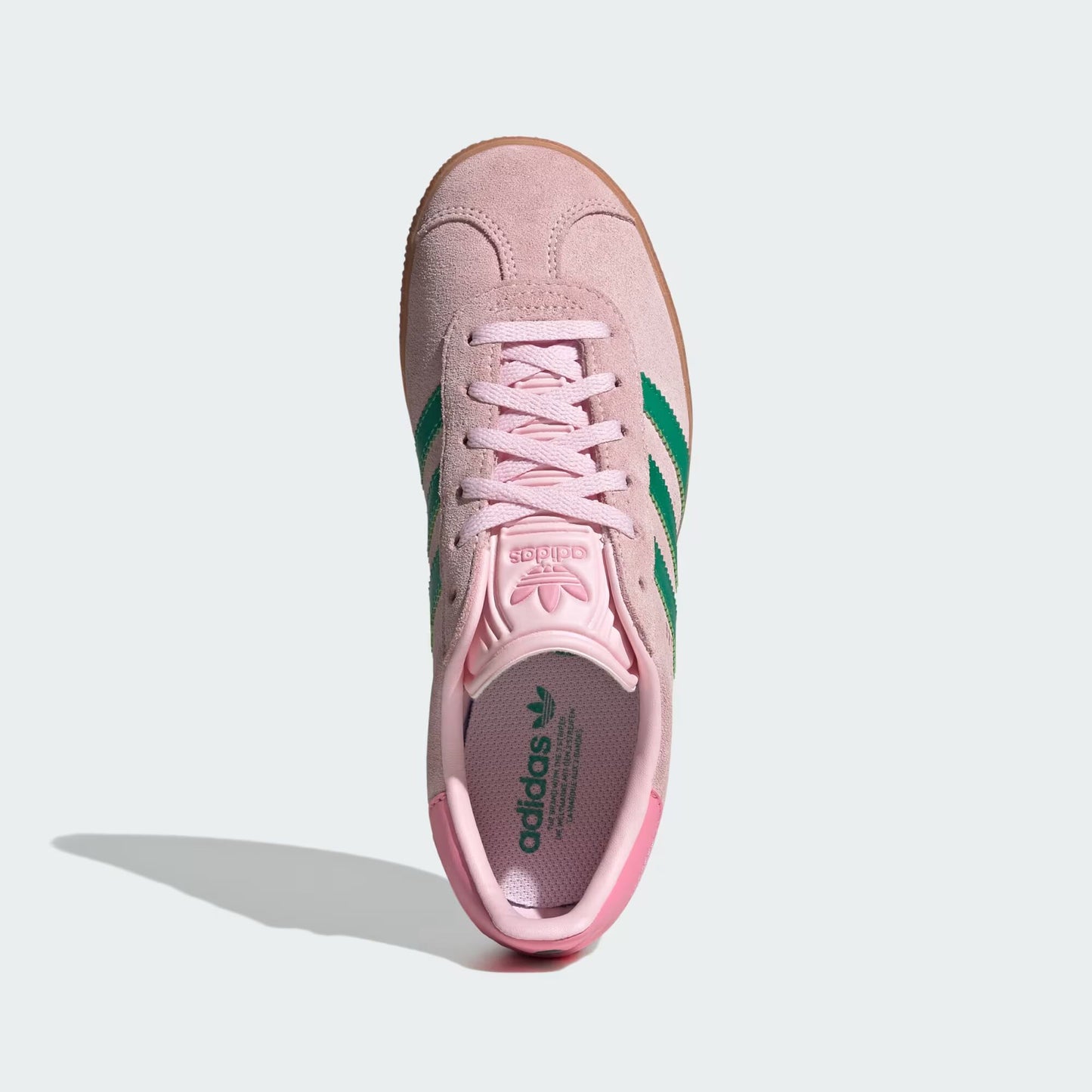 adidas Gazelle - GS - Clear Pink Court Green