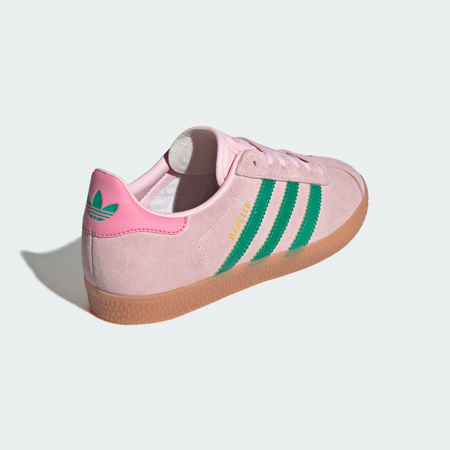 adidas Gazelle - GS - Clear Pink Court Green