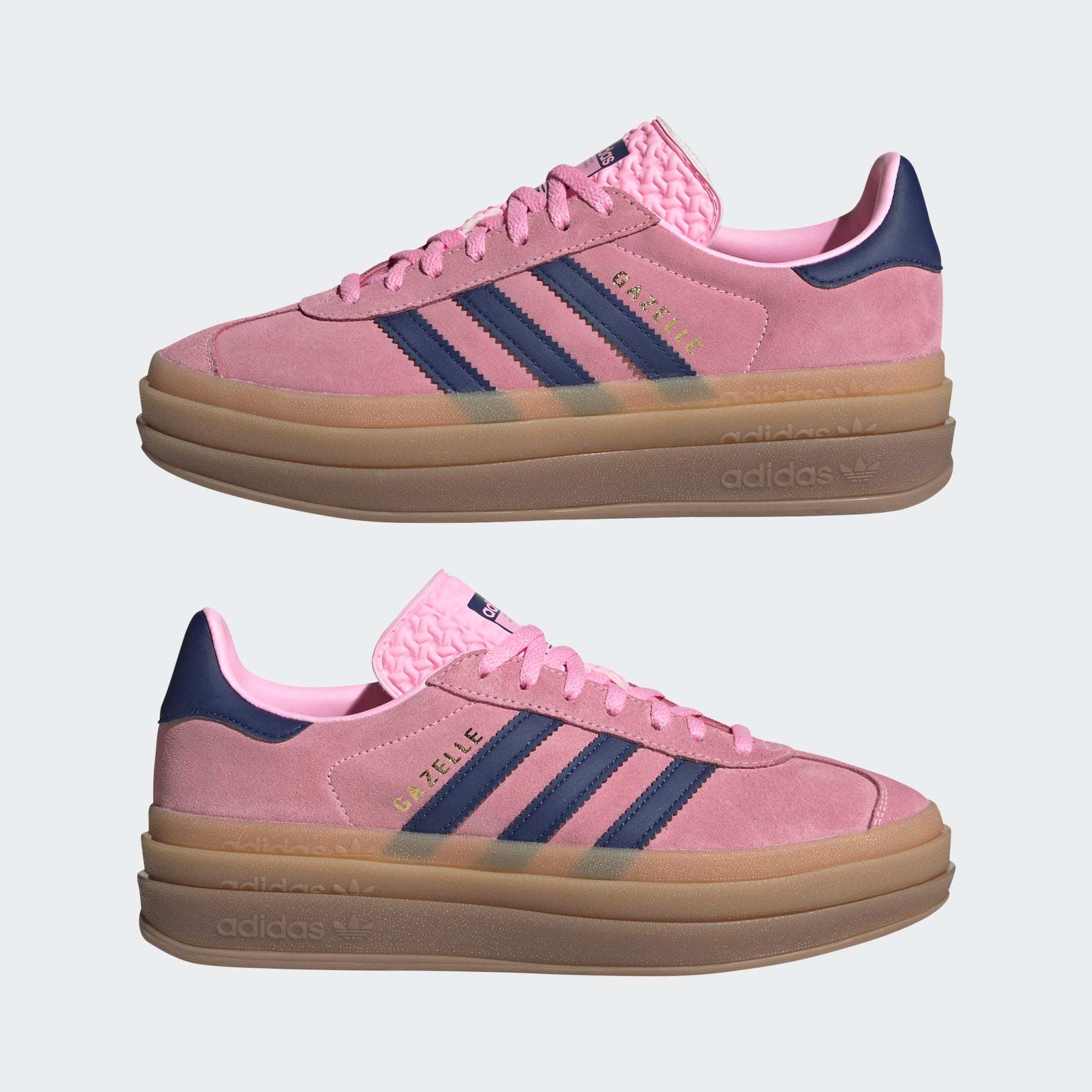 adidas Gazelle Bold - Women's - Pink Glow Sneaxx adidas Gazelle Bold - Women's - Pink Glow Sneaxx