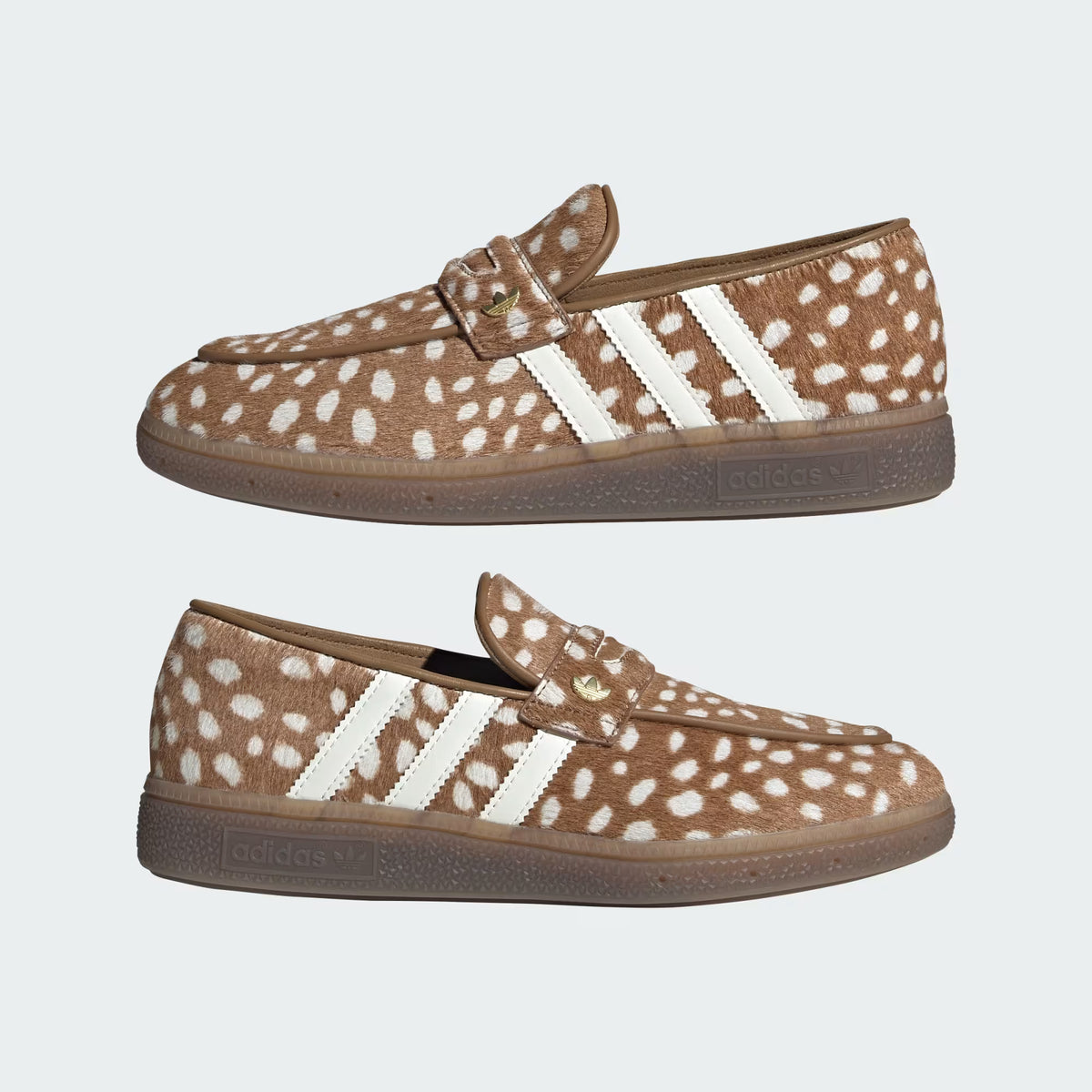 adidas Handball Spezial Loafer - Unisex - Brown Off White Deer Print