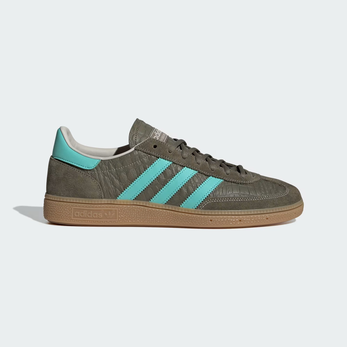 adidas Handball Spezial - Unisex - Olive Strata Acid Mint Gum