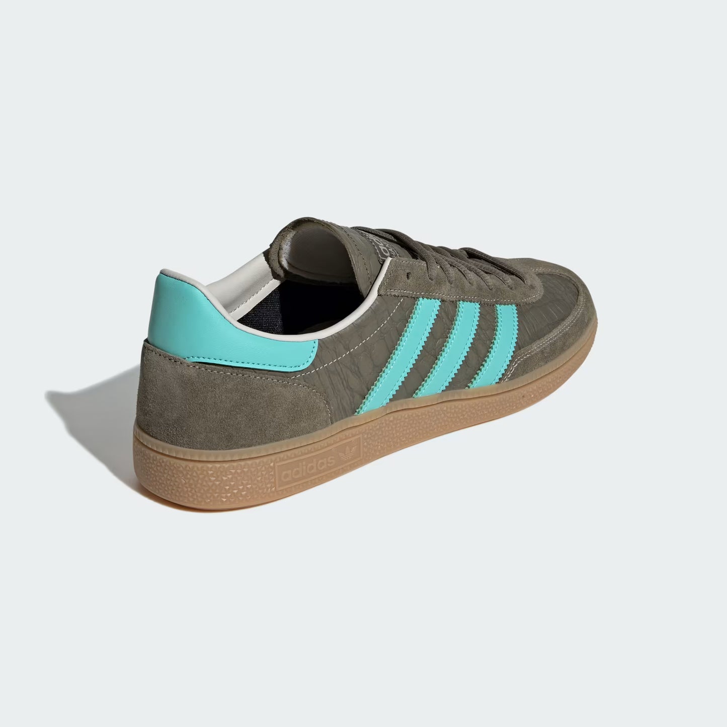 adidas Handball Spezial - Unisex - Olive Strata Acid Mint Gum