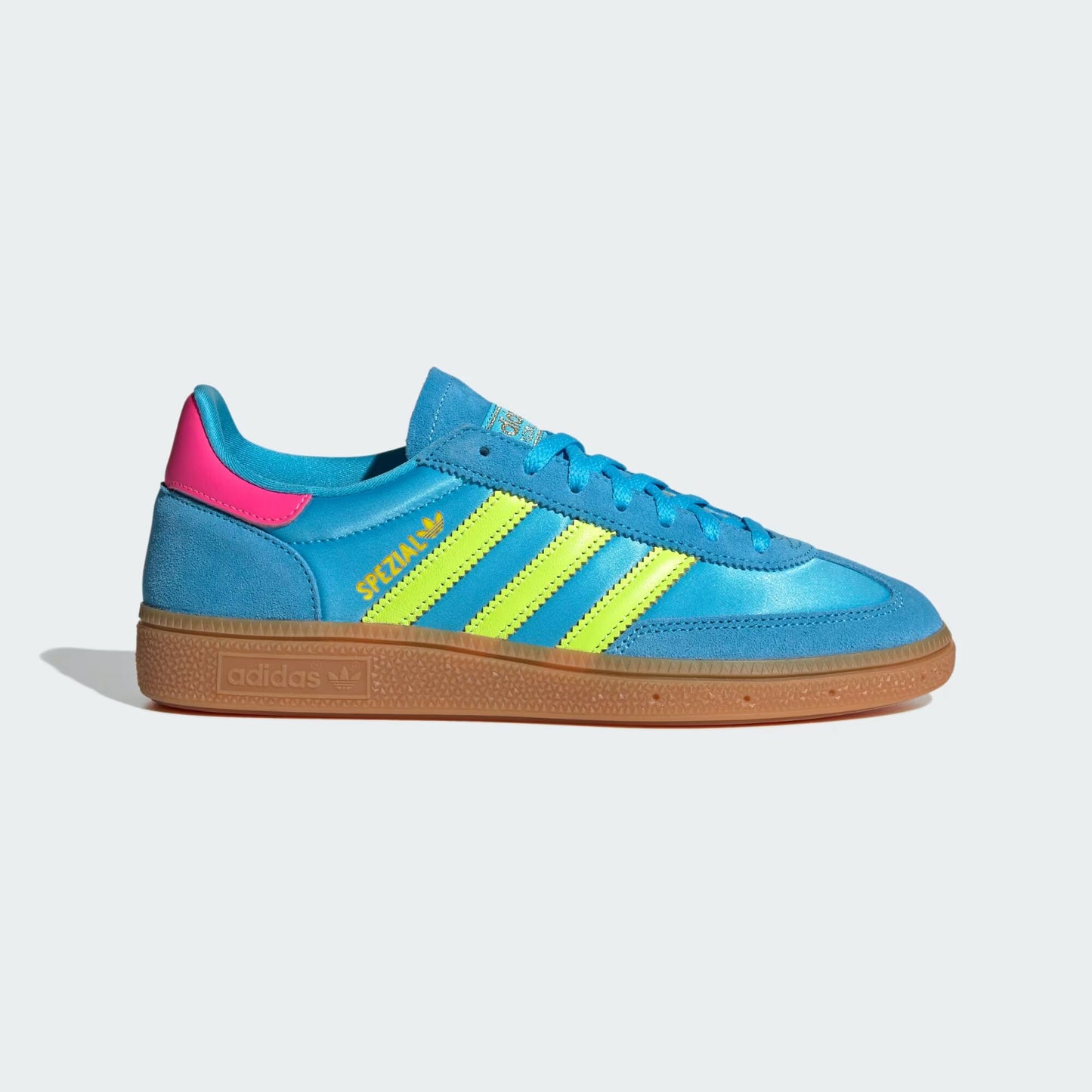 adidas Handball Spezial - Women's - Sky Rush Solar Yellow Lucid Pink