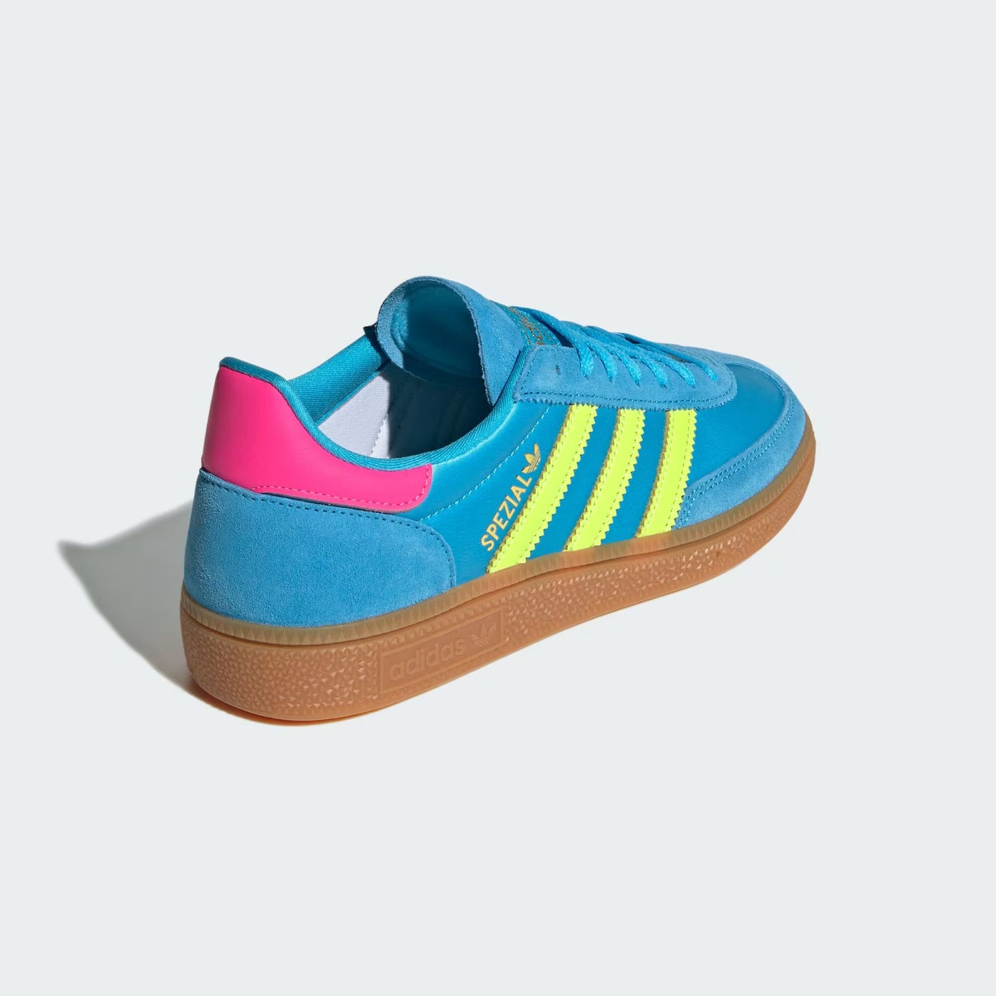 adidas Handball Spezial - Women's - Sky Rush Solar Yellow Lucid Pink