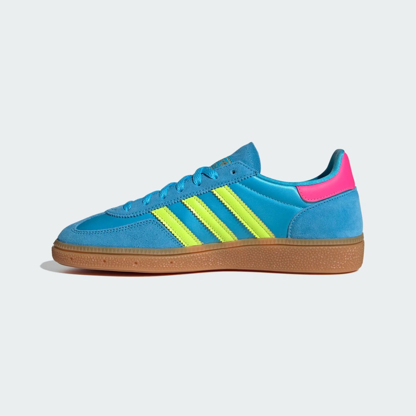 adidas Handball Spezial - Women's - Sky Rush Solar Yellow Lucid Pink