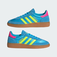 adidas Handball Spezial - Women's - Sky Rush Solar Yellow Lucid Pink