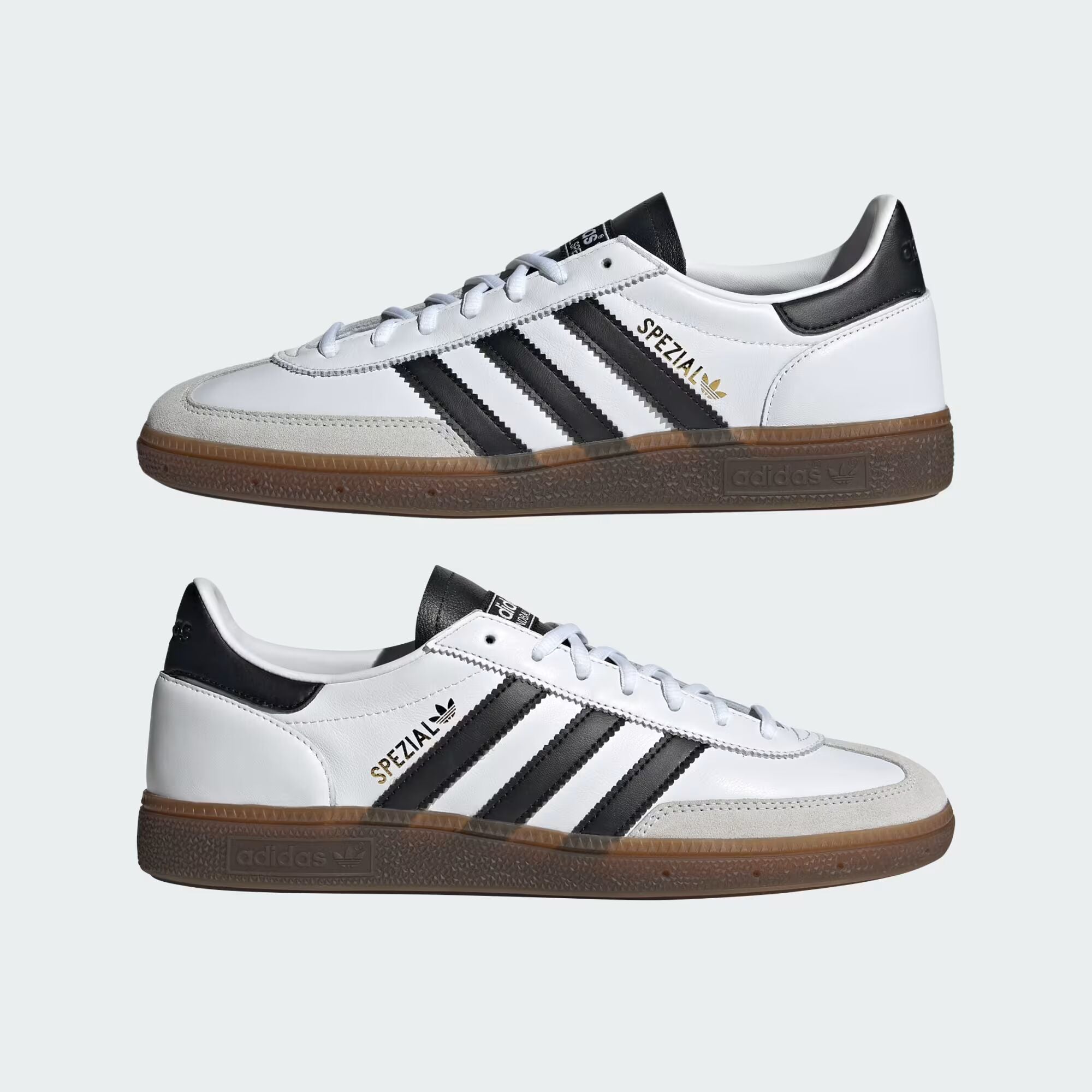 adidas Handball Spezial - Unisex - Wit Zwart Gum – Sneaxx
