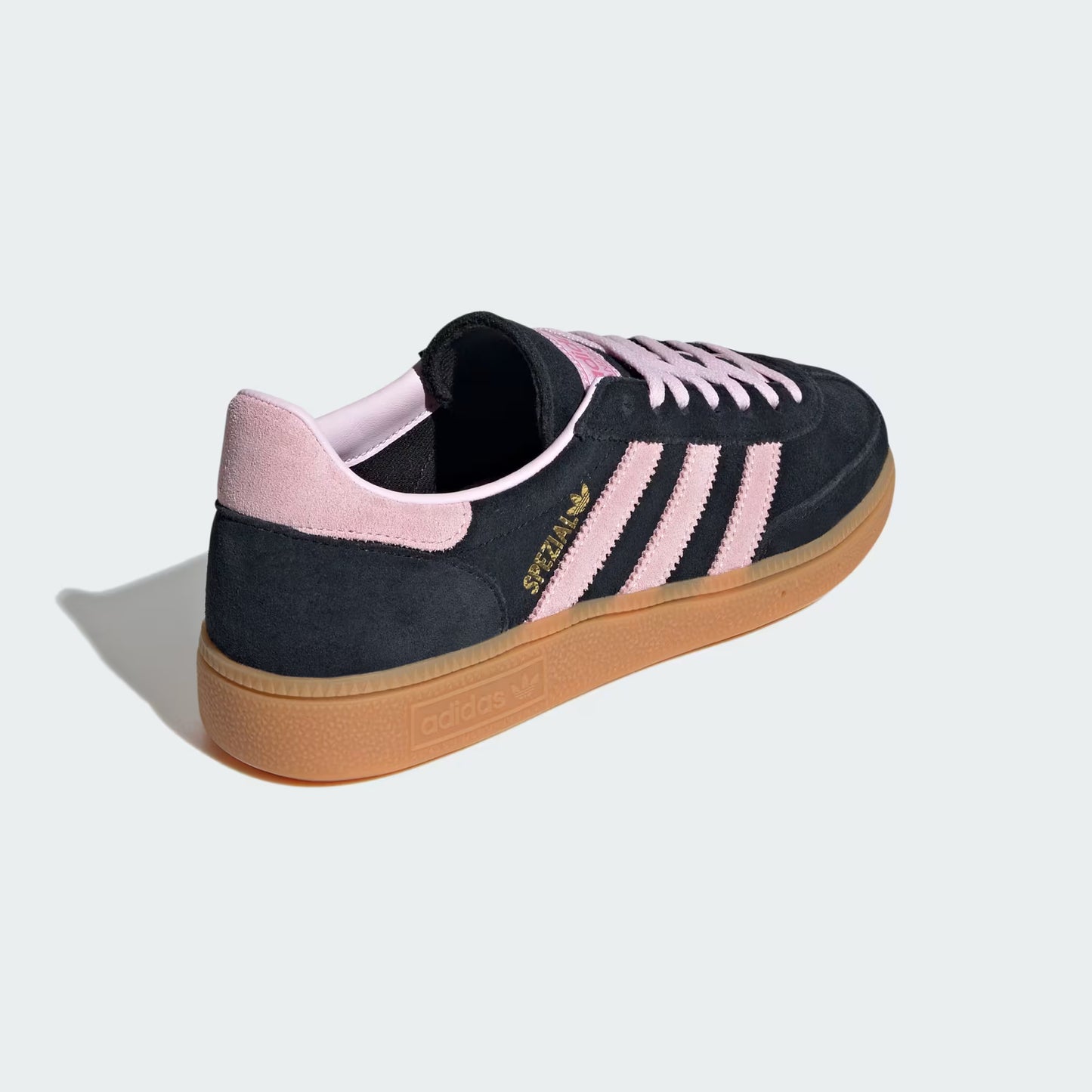 adidas Handball Spezial - Women's - Core Black Clear Pink Gum