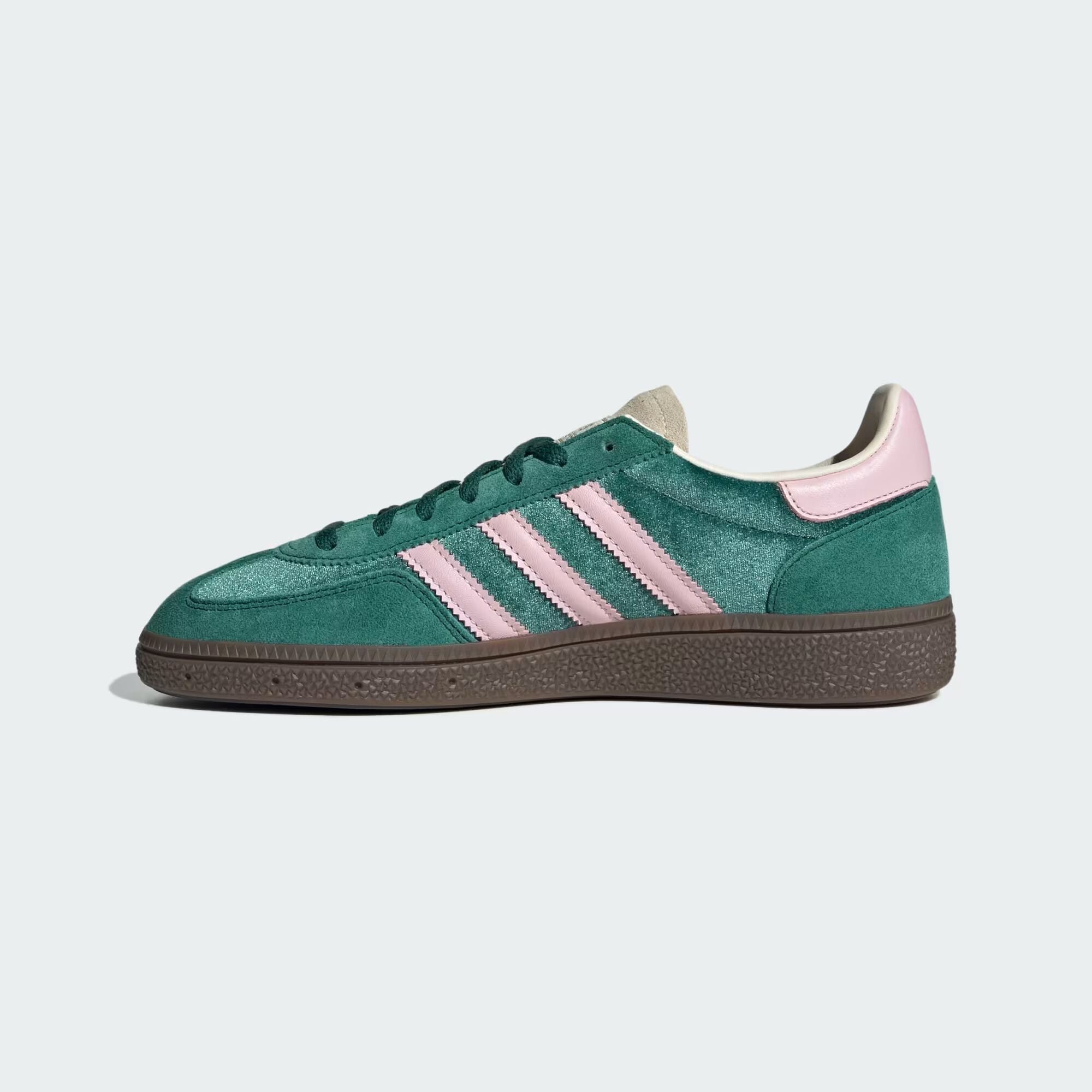 adidas Handball Spezial - Dames - Green Pink Velvet – Sneaxx