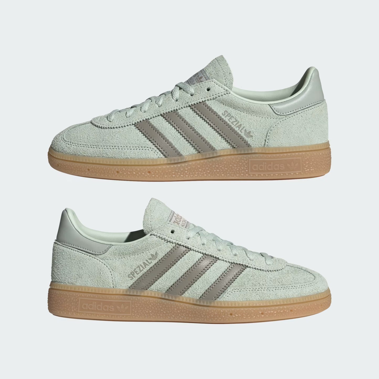 adidas Handball Spezial - Unisex - Linen Green Silver