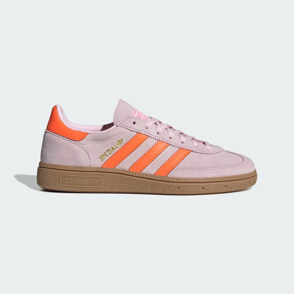 adidas Handball Spezial - Women's - Clear Pink Solar Orange – Sneaxx