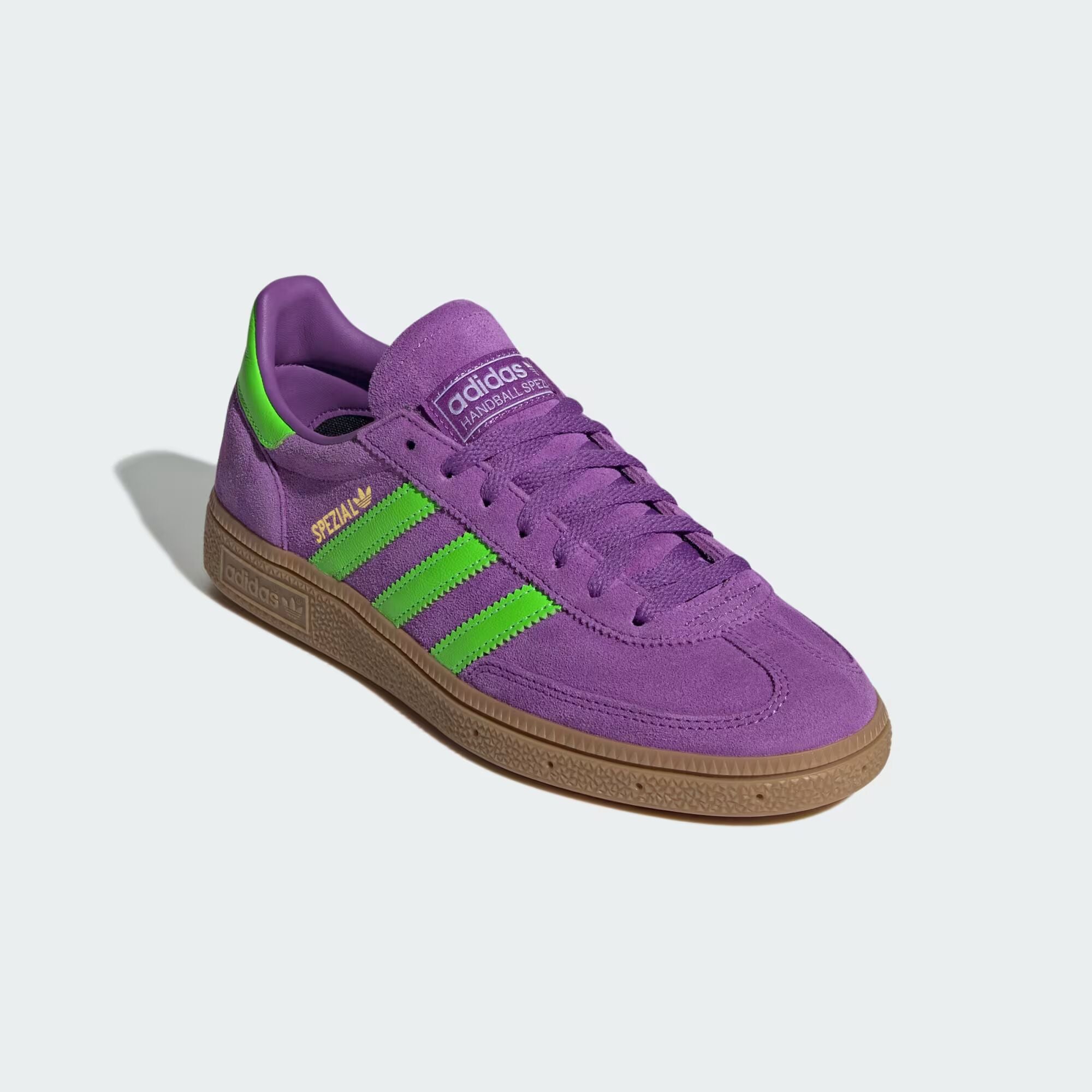 adidas Handball Spezial - Dames - Active Purple Solar Green – Sneaxx