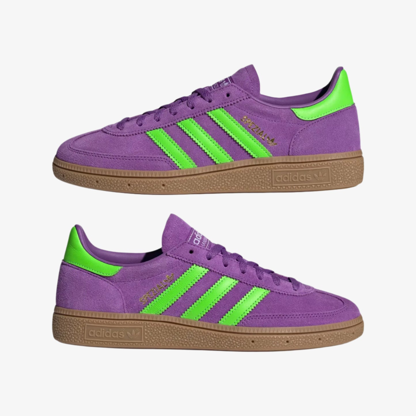adidas Handball Spezial - Women's - Active Purple Solar Green