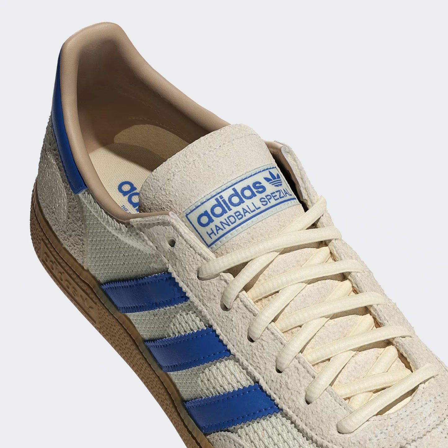 adidas Handball Spezial - Unisex - Cream Wit Blauw