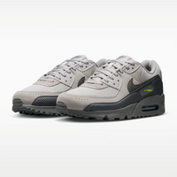 Nike Air Max 90 - Unisex - Mesh Mudguard Volt Iron Grey
