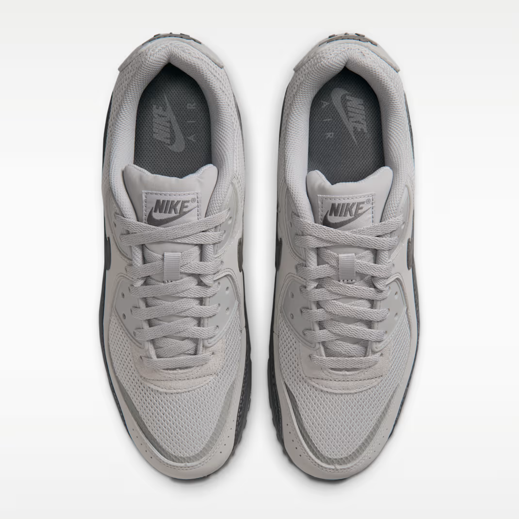 Nike Air Max 90 - Unisex - Mesh Mudguard Volt Iron Grey