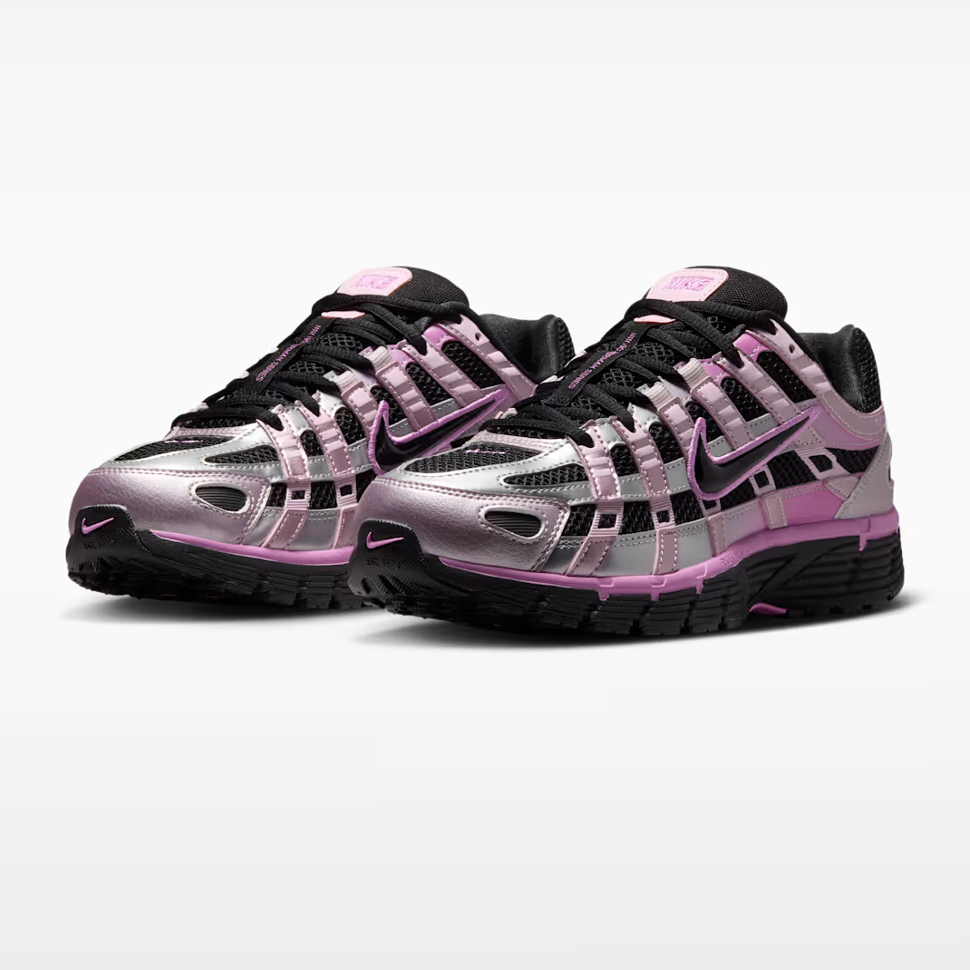 Nike P-6000 SE - Women's - Black Pink Foam Light Magenta Chrome