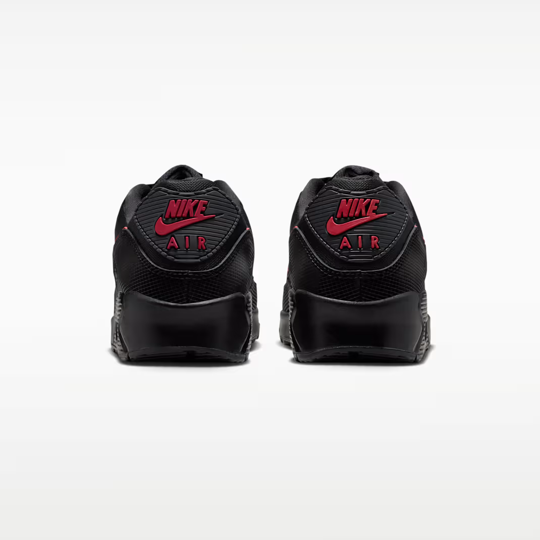 Nike Air Max 90 - Unisex - Black Tough Red