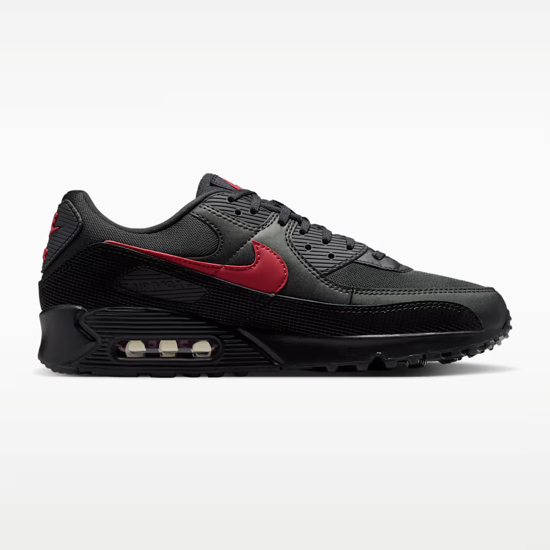 Nike Air Max 90 - Unisex - Black Tough Red