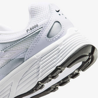 Nike P-6000  - GS - White Black Metallic Silver